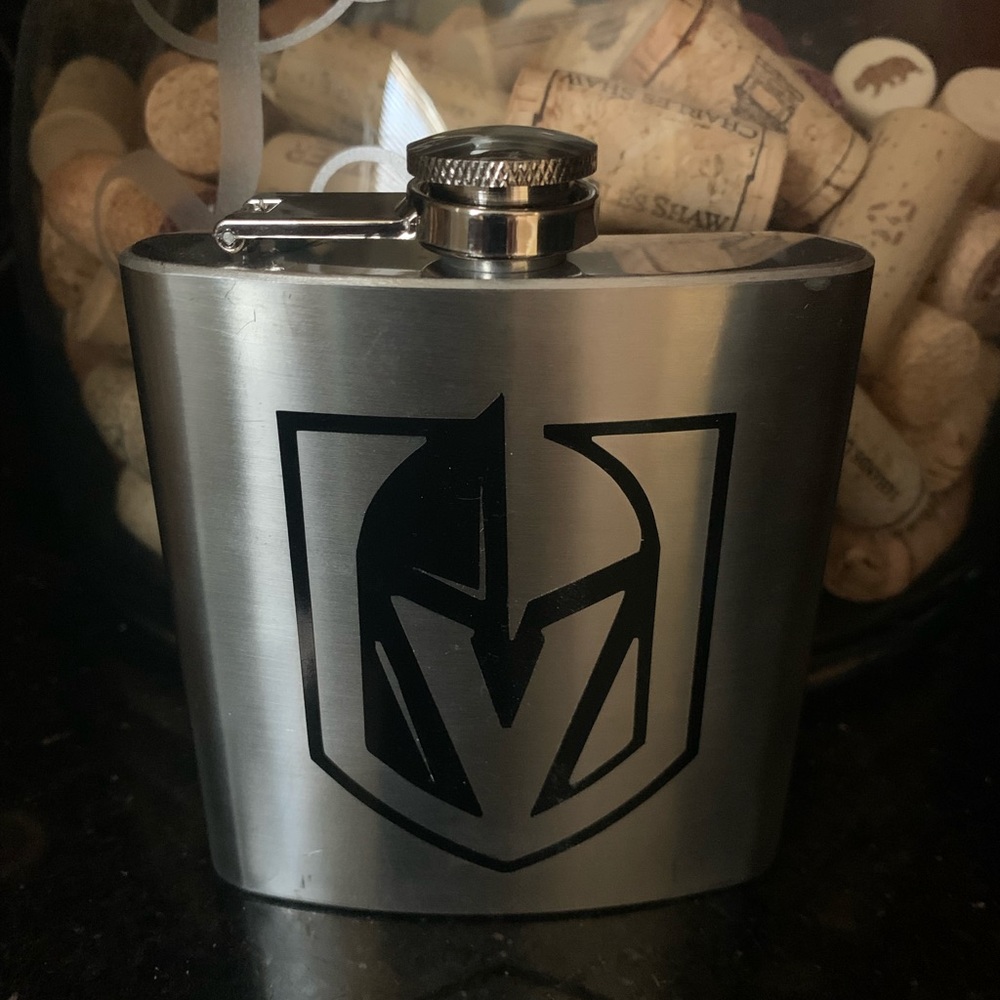 Vegas Golden Knights flask